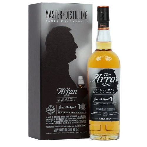 Arran 2007 James MacTaggart 10th Anniversary Limited Edition