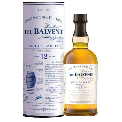 Balvenie 12 Year Old Single Barrel First Fill 2024 Release