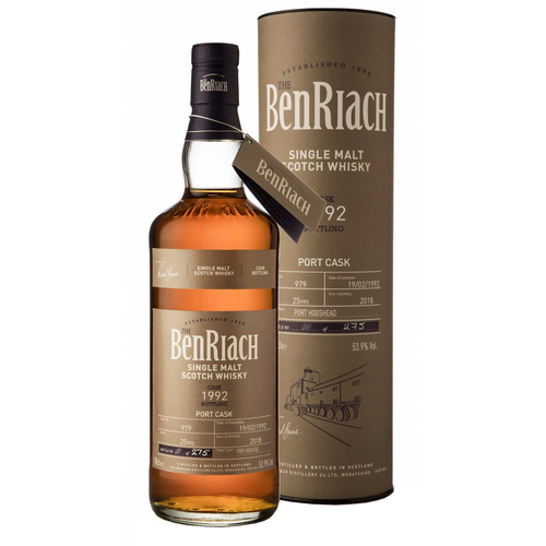 BenRiach 25 Year Old 1992 Single Cask 979 Port Hogshead