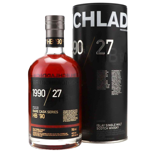 Bruichladdich 1990 Rare Cask Series 27 Year Old HB '90