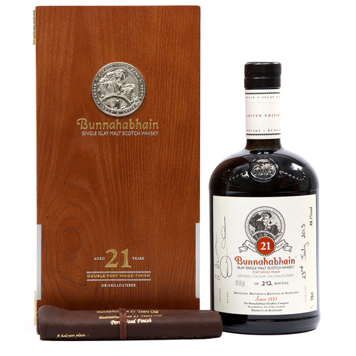 Bunnahabhain 21 Year Old Port Wood Finish Taiwan Limited Edition