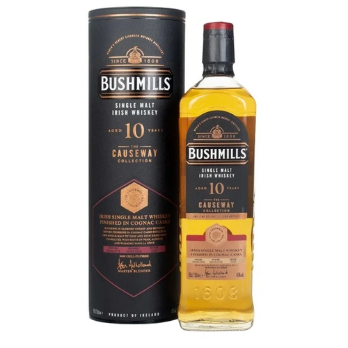 Bushmills 10 Year Old 2010 Cognac Casks Finish The Causeway Collection