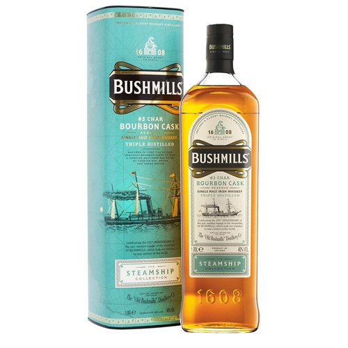 Bushmills #3 Char Bourbon Cask Reserve Steamship Collection