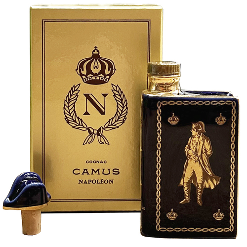 Camus Napoleon Bicentenary Cognac Miniature 1969 Blue Decanter
