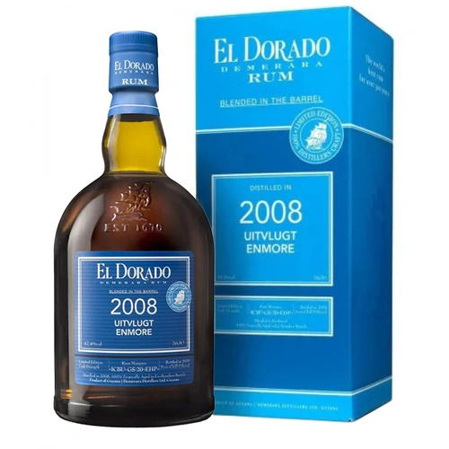 El Dorado Uitvlugt Enmore Vintage 2008 Blended in the Barrel Rum