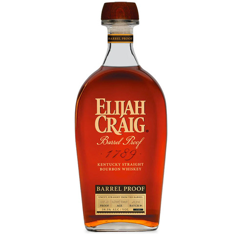 Elijah Craig Barrel Proof Batch A124 Kentucky Straight Bourbon Whiskey