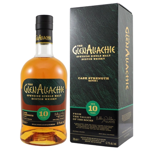 GlenAllachie 10 Years Old Cask Strength Batch 1 Single Malt Whisky