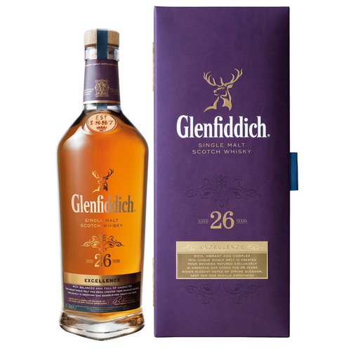 Glenfiddich 26 Year Old Excellence Single Malt Whisky