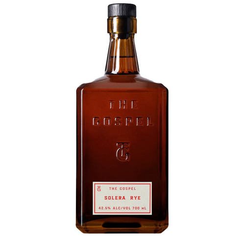 The Gospel Solera Rye Australian Whiskey