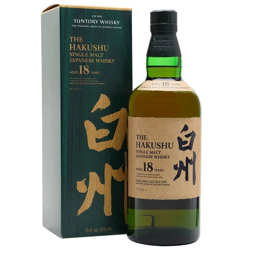 Hakushu 18 Year Old Japanese Single Malt Whisky