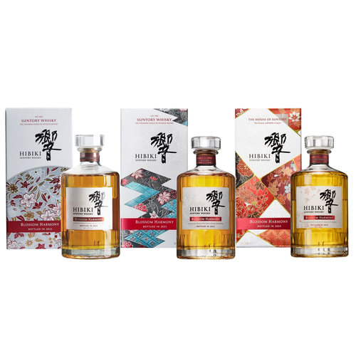 Hibiki Blossom Harmony 2022, 2023,2024 Releases Bundle 3x700ml