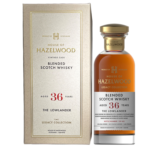 House of Hazelwood 36 Year Old Lowlander Legacy Collection