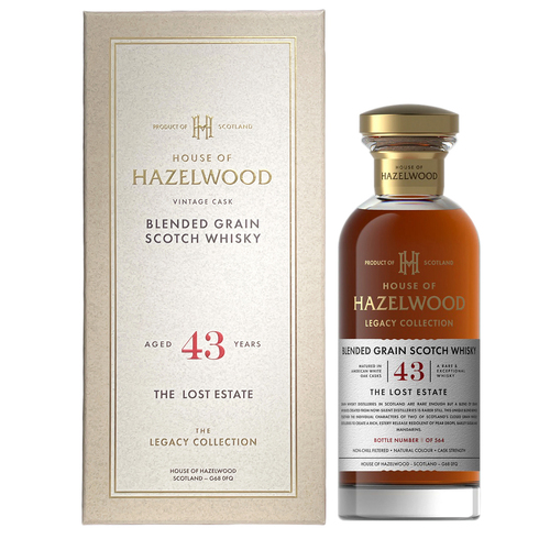 House of Hazelwood 43 Year Old The Lost Estate Legacy Collection