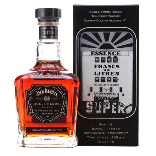 Jack Daniel’s Single Barrel Select 2017 Edition 1 Corman Collins 'The Gasoline'