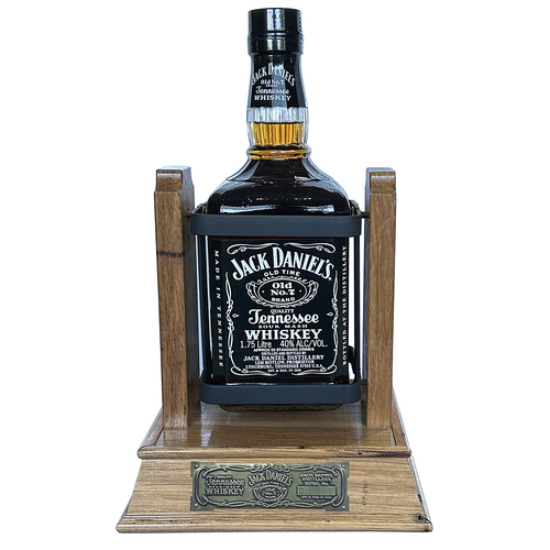 Jack Daniel’s Old Time No.7 1.75L with Pub Art Cradle 2004