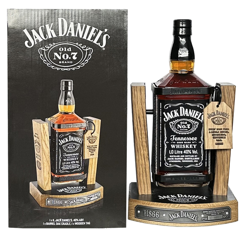 Jack Daniel’s Old No.7 1L with Pub Art Cradle 2019 Batch C