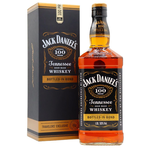 Jack Daniel’s Bottled in Bond 100 Proof Tennessee Whiskey with Box