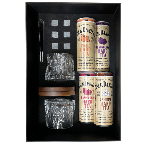 Jack Daniel's Hard Tea Mixed Set Cocktail Cans 4x 355ml Gift Box