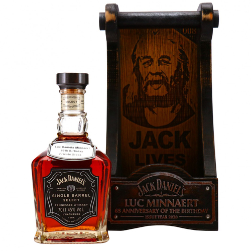 Jack Daniel's Single Barrel 2020 Luc Daniels Minnaert 65th Birthday