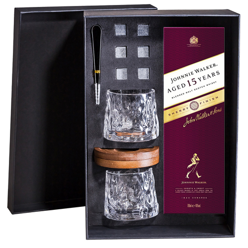 Johnnie Walker 15 Year Old Sherry Finish Gift Box