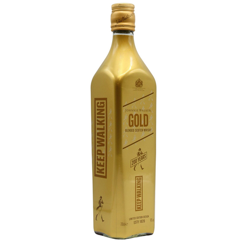 Johnnie Walker Gold Label 200 Years Limited Edition Design