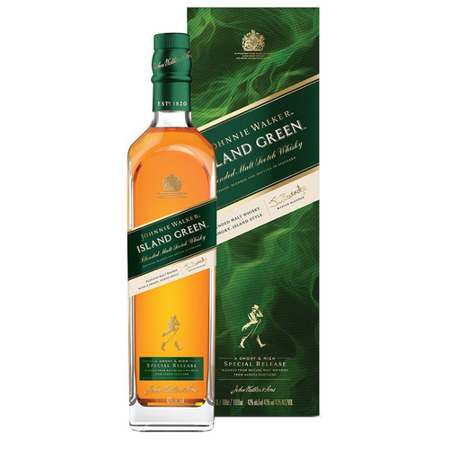 Johnnie Walker Island Green Blended Scotch Whisky 1L