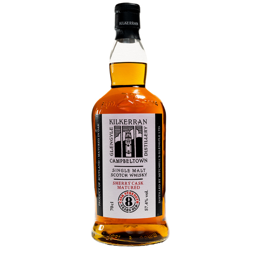 Kilkerran 8 Year Old Sherry Cask Strength 2024 Release Single Malt Whisky