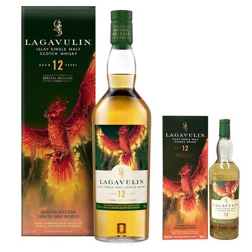 Lagavulin 12 Years Old Special Release 2022 with Bonus Miniature