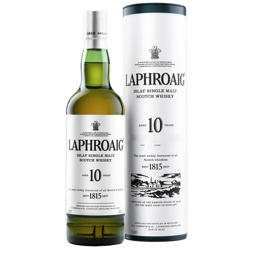 Laphroaig 10 Year Old Single Malt Whisky