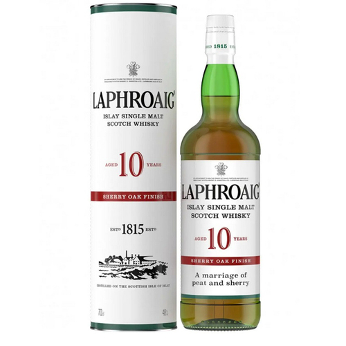 Laphroaig 10 Year Old Sherry Oak Finish Single Malt Whisky