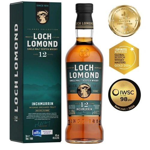 Loch Lomond Inchmurrin 12 Year Old Intense Orchard Fruit 2024 Release