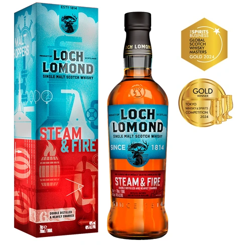 Loch Lomond Steam and Fire Double Distilled and Heavily Charred