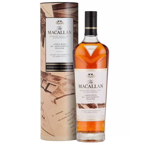 Macallan James Bond 60th Anniversary Release Decade IV