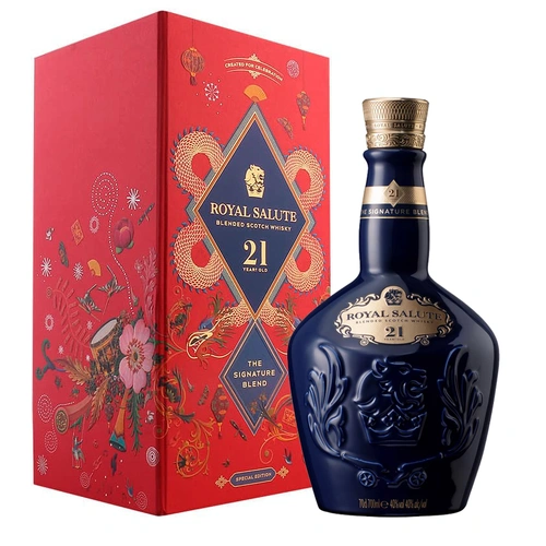 Chivas Royal Salute 21 Year Old Year Of The Tiger 2022