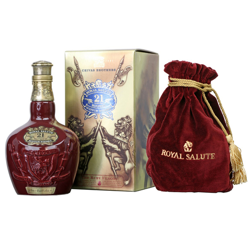 Chivas Royal Salute 21 Years Old The Ruby Flagon 2014 Release