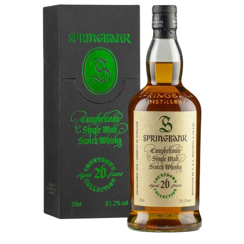 Springbank 26 Year Old Countdown Collection Single Malt Whisky