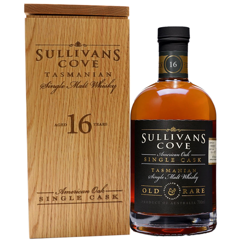 Sullivans Cove TD0190 Old and Rare 16 Year Old 2007 Single Cask Single Malt Whisky