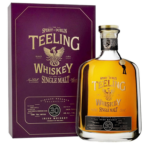 Teeling 30 Year Old 1991 Vintage Reserve Collection Single Malt Whiskey