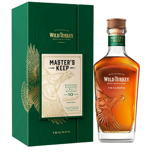 Wild Turkey Master's Keep Triumph 10 Year Old Kentucky Straight  Rye Whiskey