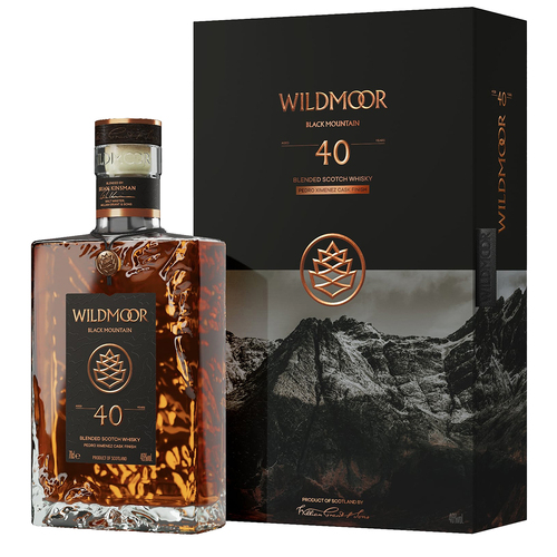 Wildmoor 40 Year Old Black Mountain Blended Scotch Whisky